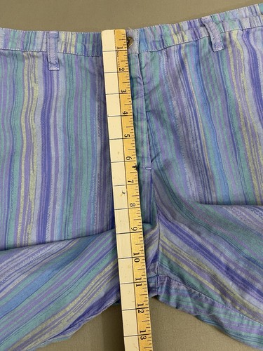 Fresh Produce Women’s Bermuda Shorts Size Medium Multi Striped Cotton Casual - 第 11/13 張圖片