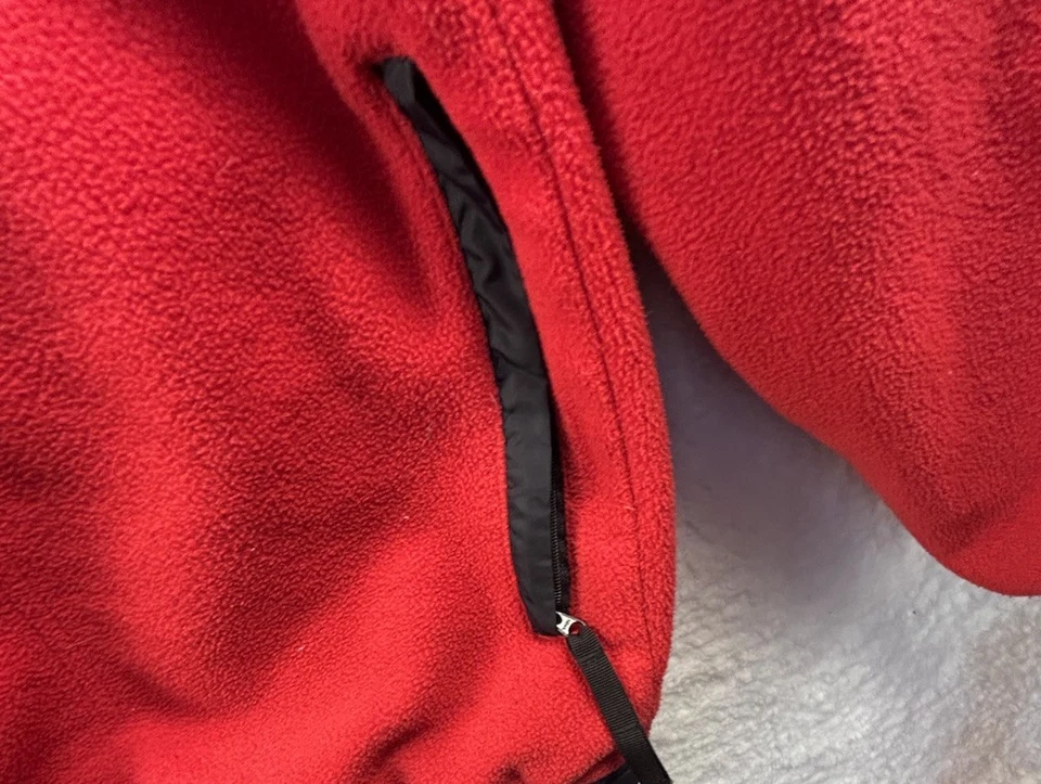 Abrigo reversible vintage Polo Sport RL-67 rojo polar o nailon azul marino para hombre talla XXL Foto 4 de 4