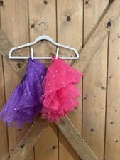 Set Of Girls Tutus Purple  Pink With Stars