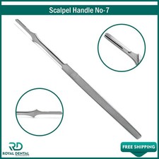 Scalpel Handle No. 7 Dental Stainless Steel 6.5" Premium Quality Instruments