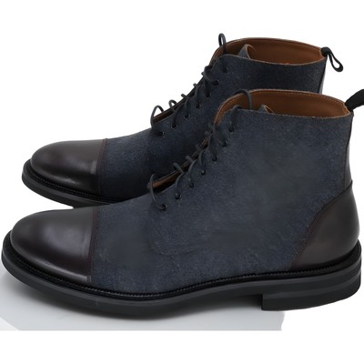 Taft Mens The Jack Boots Gray Oxblood EU 43 | eBay