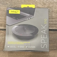 Jabra GN Speak 510 Speaker Phone PHS002W Portable Speaker - 7510-209 WORKS