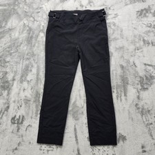 Maurices Pants Womens M Black Pull On Buckle ...