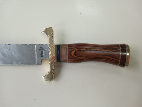 Francisco, Felix (Spain) Huge 16.5'', Masterpiece Bowie Knife! One Of One. Mint! - Picture 5 of 24