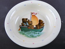 LENOX CHINA BEARS HEIRLOOM COLLECTION PORCELAIN CHILD'S BOWL W1-3