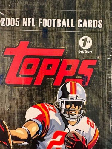 2005 NFL Football Cards Topps 1st Edition 50th Anniversary Edition Factory Seale - Bild 2 von 5