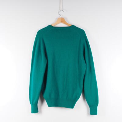 【定価6.2万】Pringleカシミヤセーター Cashmere グリーン Pringle Sports Men's Vintage Knit Green Sweater Pullover size 40in