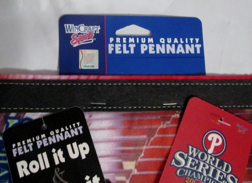 NWT Philadelphia Phillies World Series Champions 2008 Pennant Wincraft Numbered - Picture 7 of 10