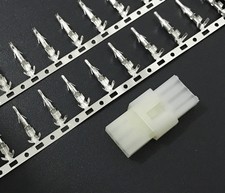 5 Pairs .062 3 Pin Power Connector Male Female Terminal For Molex .062" Pins