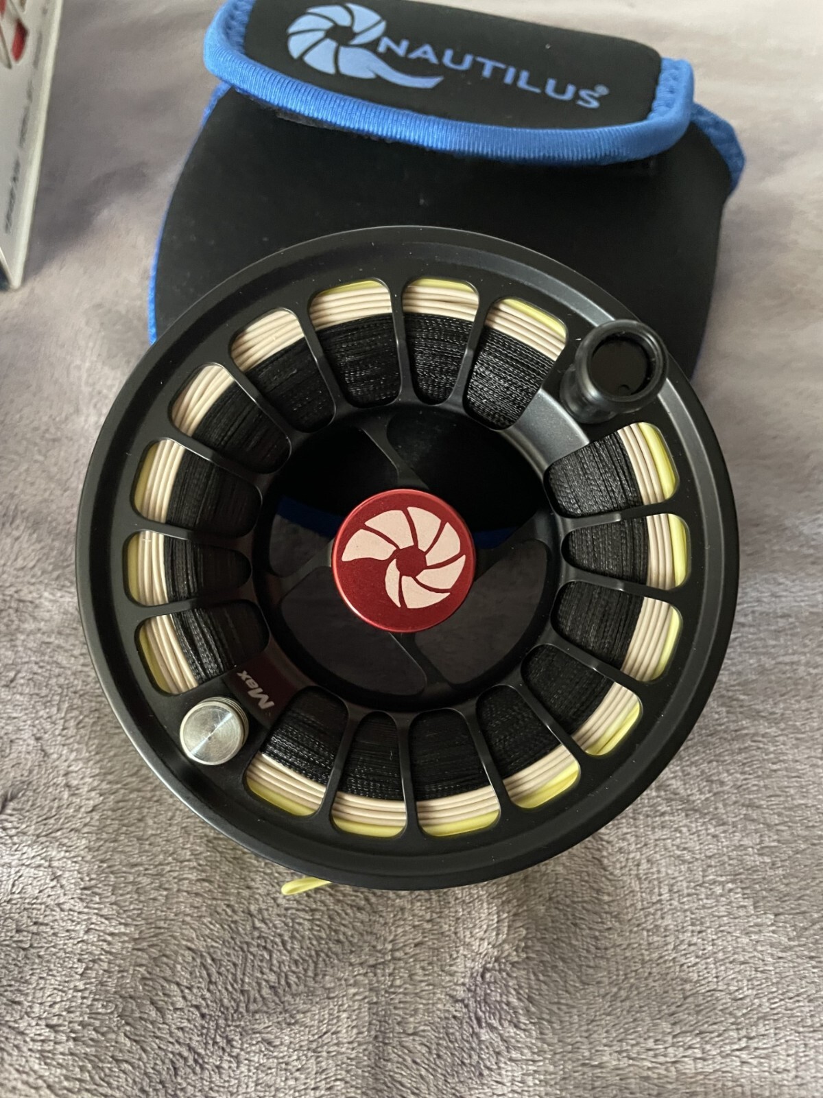 Nautilus XL Max Extra Spool 8/9wt - NEW - Black - Rio Elite Predator 8wt