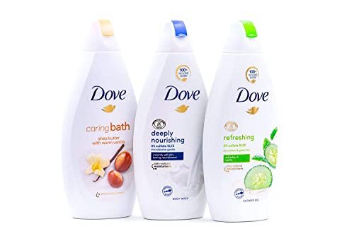 Body Wash Variety Pack- Shea Butter with Warm Vanilla Deeply Nourishing and C...