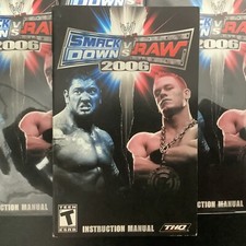 WWE Smackdown vs. RAW 2006 PS2 PlayStation 2 ...