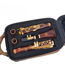 MORESKY Cocobolo Clarinet Bb Rosewood Silver Plated Keys Sib Klarnet M9 ES