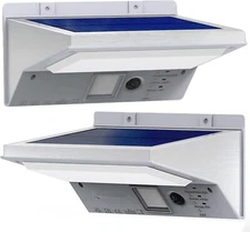 Motion Sensor Outdoor Lights, 2Pack Solar Motion Sensor Light Outdoor Waterproof