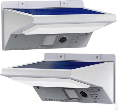 Motion Sensor Outdoor Lights, 2Pack Solar Motion Sensor Light Outdoor Waterproof