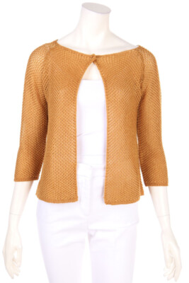 L´AUTRE CHOSE Cardigan M curry yellow NEW