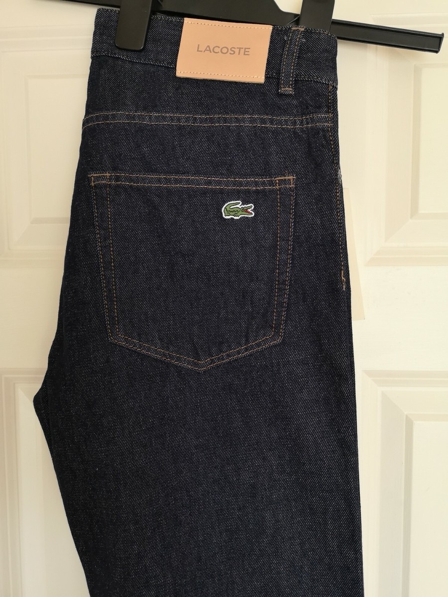 smal at føre fusion Lacoste Denim Jeans Men's Dark Blue Regular Fit Logo Embroidery Size: W 30/L 34 | eBay smal at føre fusion Lacoste Denim Jeans Men's Dark Blue Regular Fit Logo Embroidery Size: W 30/L 34 | eBay