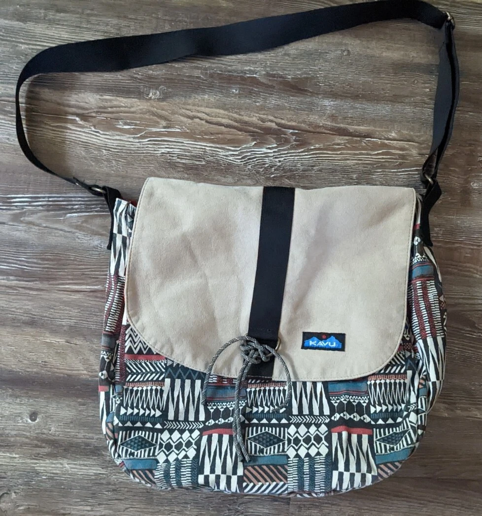 Kavu Wayfare crossbody canvas boho bag | eBay