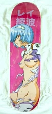 Hook-Ups Jeremy Klein Rei ayanami Evangelion JK Industries Deck 8.25" Pink Stain