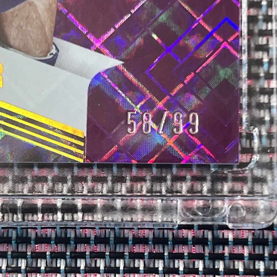 2023 Panini Donruss Elite WWE Legends Purple LOW POP /99 Roddy Piper Rowdy #102 - Image 2 of 3