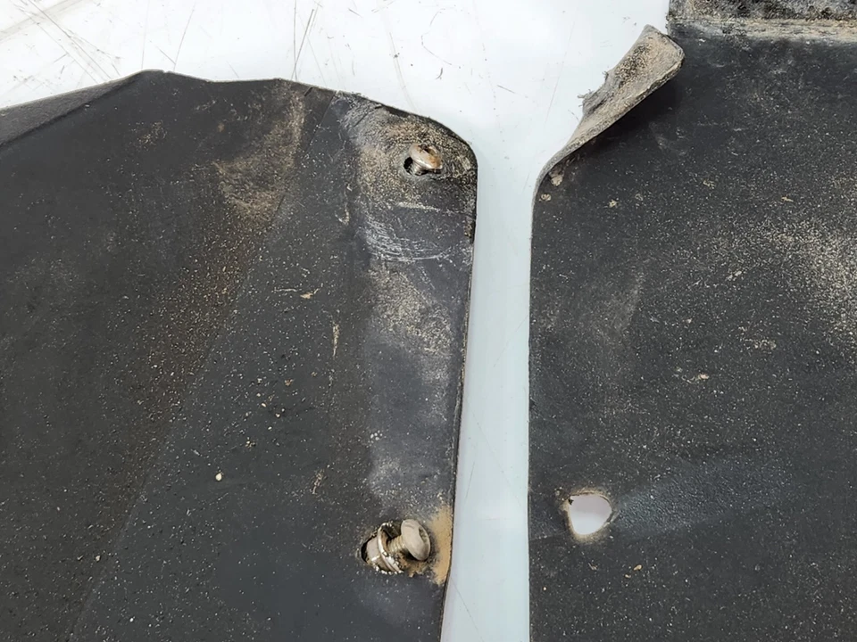 ✅ PARA 07-17 Jeep Wrangler JK guardabarros delantero trasero forro protector contra salpicaduras SET NOTA* Foto 3 de 4