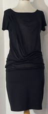 Vero Moda Size M Dress Black Party Evening Slightly Sheer 389