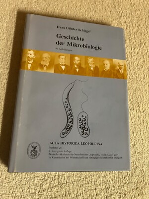 Geschichte der Mikrobiologie. Acta Historica Leopoldina |   Zustand gut