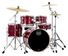 Mapex Venus Fusion Drumset Crimson Red Sparkle Zildjian Komplett Schlagzeug