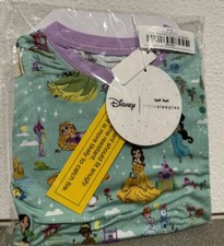 Little Sleepies, Disney Princess Dreams, Two Piece LS Pajama Set, 2T, New