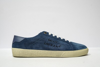 saint laurent sneakers blue