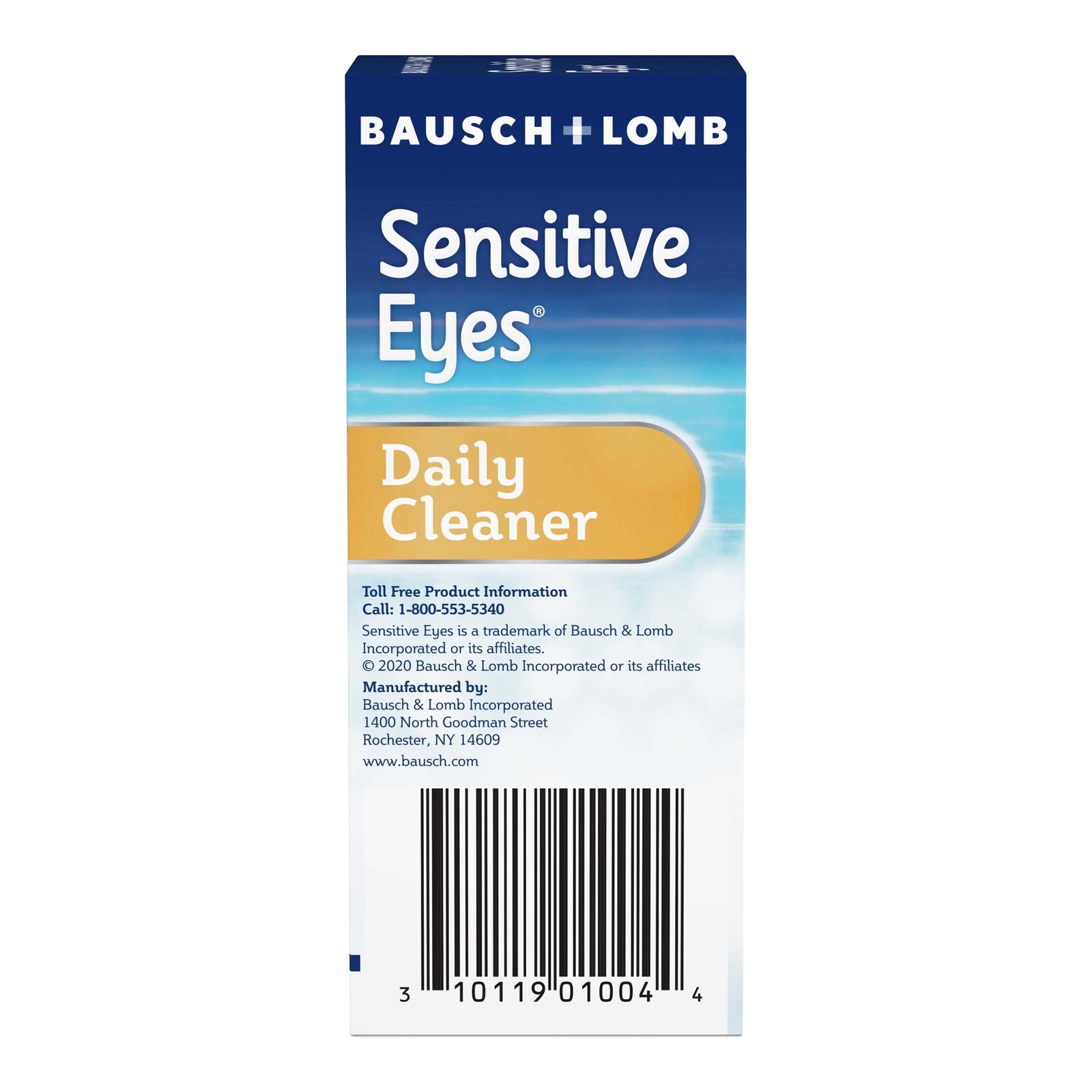 Bausch & Lomb Sensitive Eyes Daily Cleaner 1 Oz. Sterile Isotonic Solution Safe