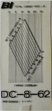 Braniff Loadsheeting Overlay DC-8-62