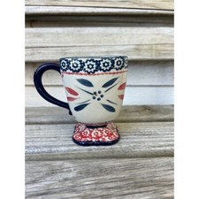 Temptations Old World Mug Floral Design Scall...