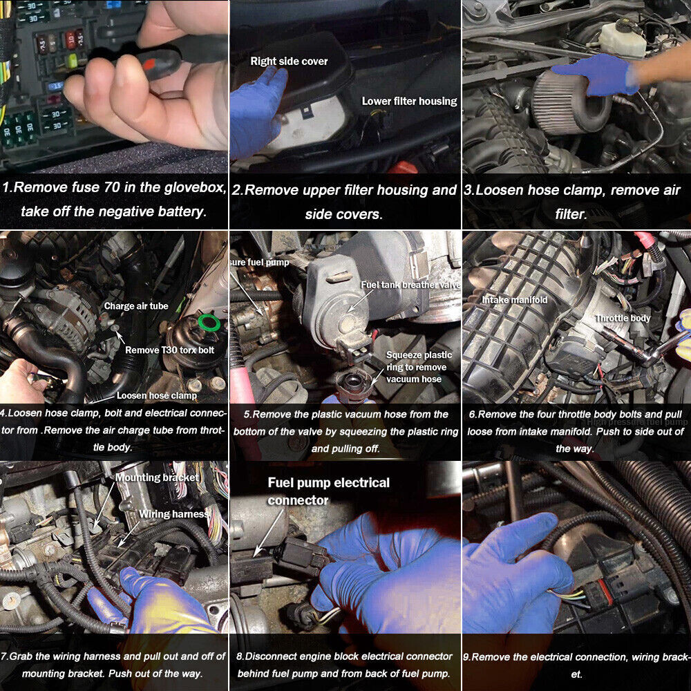 High Pressure Fuel Injection Pump For BMW N53 N54 N55 Engine 335i 535i