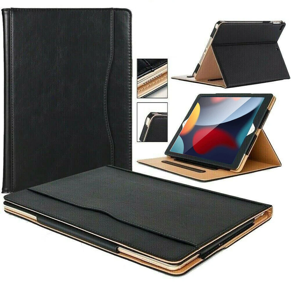 Leather Stand Case Smart Flip For iPad 10.2" 10.9" Air 2 3 4 9.7"10.5 Pro Mini 5 - Image 2 of 4