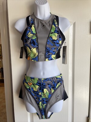 Adidas Stella McCartney TrueNature Bikini Suit Sz M | eBay