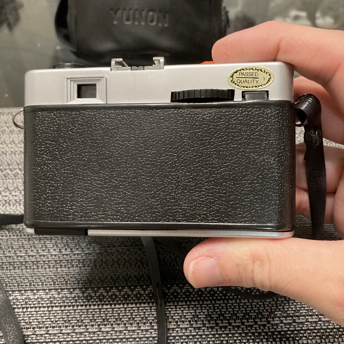 Vintage Yunon YN 500 50mm Film Camera Point And Shoot With Strap