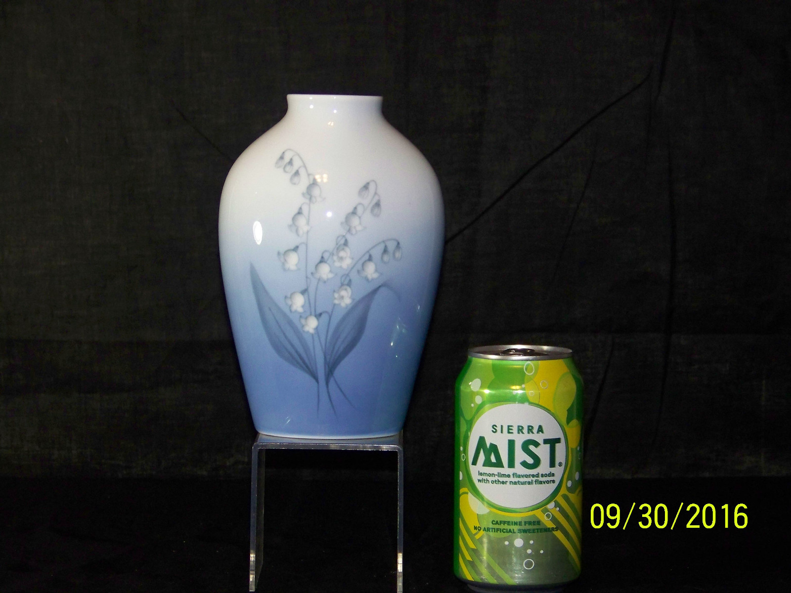 Vintage Royal Copenhagen Porcelain B&G Denmark Porcelain Floral Design Vase 