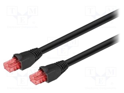 1 Stück, Patch cord U/UTP6-CU-400-O /E2DE