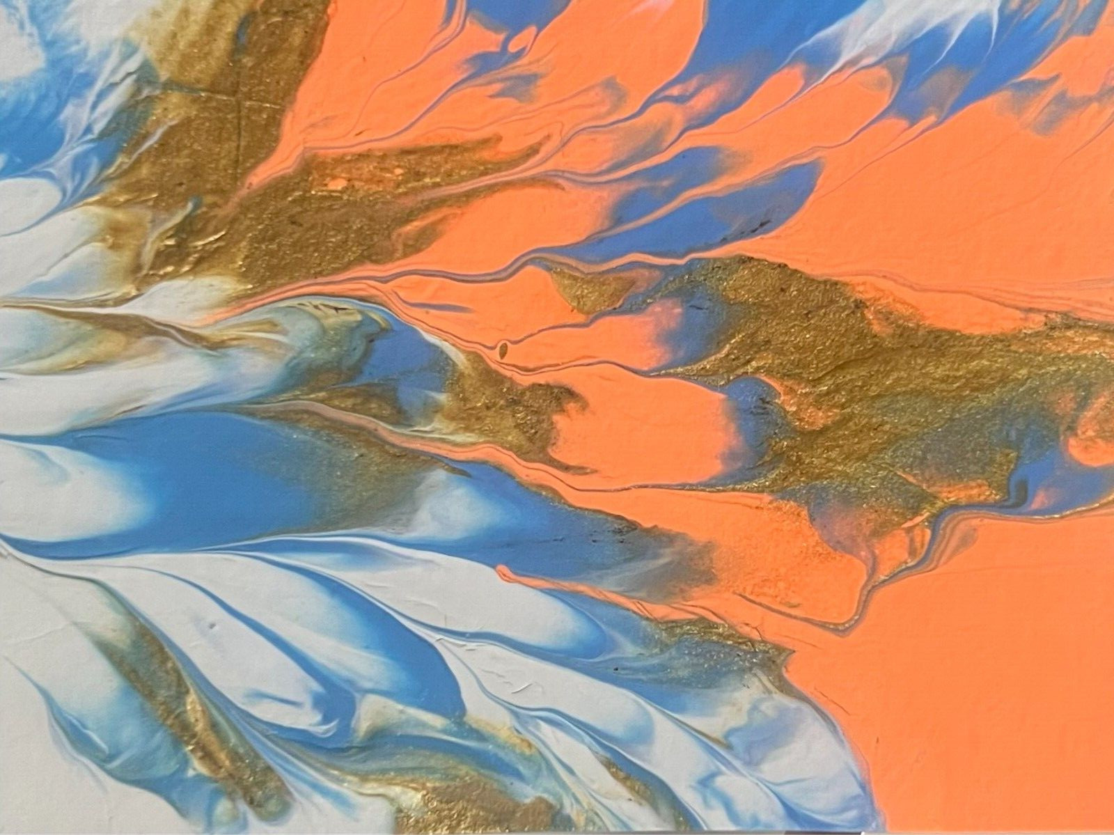 ACEO Original Art Card 2.5 x 3.5 Abstract PaintingsTrendy Unique One of