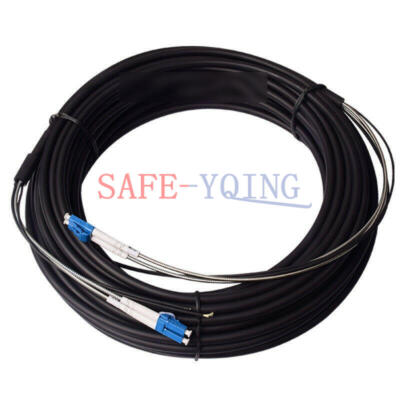 200M Outdoor Field Fiber Patch Cord  LC to LC  LC-LC SM  9/125 Duplex