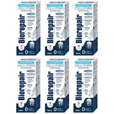 6pz Collutorio Alta Densità Biorepair con anti-batterico senza alcol 500ml