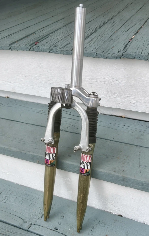 RockShox Titanium SL Mag 21 Suspension Fork Vintage Mountain Bike Yeti Ritchey - Image 2 of 4