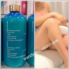 Glutathion White Extra Fort Blue. Skin Super Whitening Body Lotion 500ml X 1👌❤️