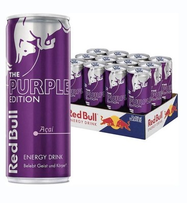 Red Bull Purple Edition Acai Energy Drink