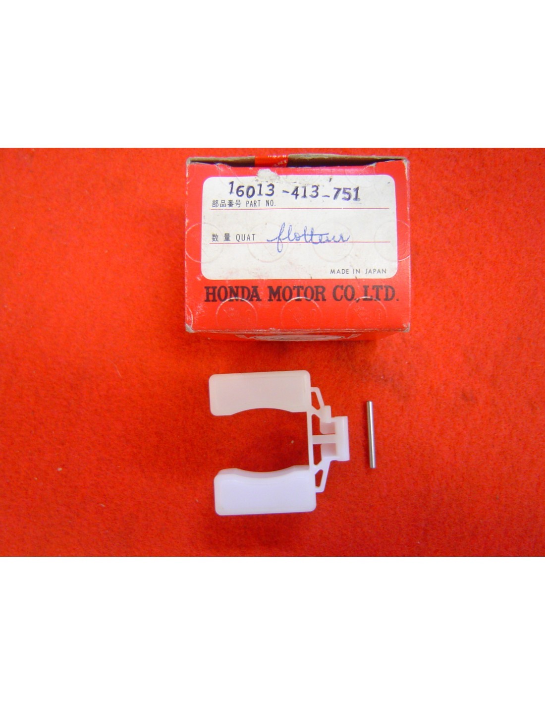 Flotteur de carburateur CB250NDC résistant aux fuites d'essence