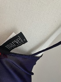 La Perla iridescent Sheer Purple Slip Nightdress -