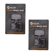 Brake Pad Set for Suzuki GSXR600 GSXR750 Kawasaki Rear Semi-Metallic 2 Pack