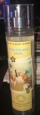 Bath & Body Works Pina Colada Swirl  Fragrance Body Mist,Spray 8fl Oz