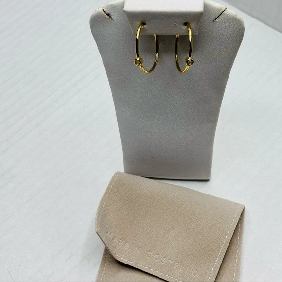 Novos argolas místicas de ouro 14K MARRIN COSTELLO - Imagem 2 de 4